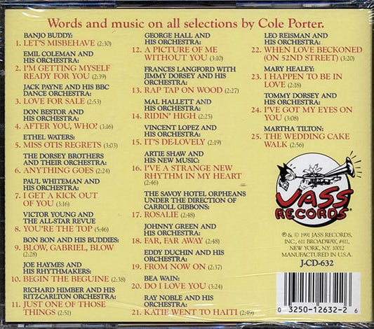 Banjo Buddy, The Dorsey Brothers, Paul Whiteman, Etc. - A Cole Porter Collection (25 tracks)
