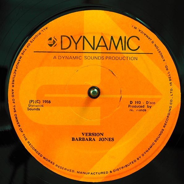 Barbara Jones - The Power Of Love  /  Version (orig. press)