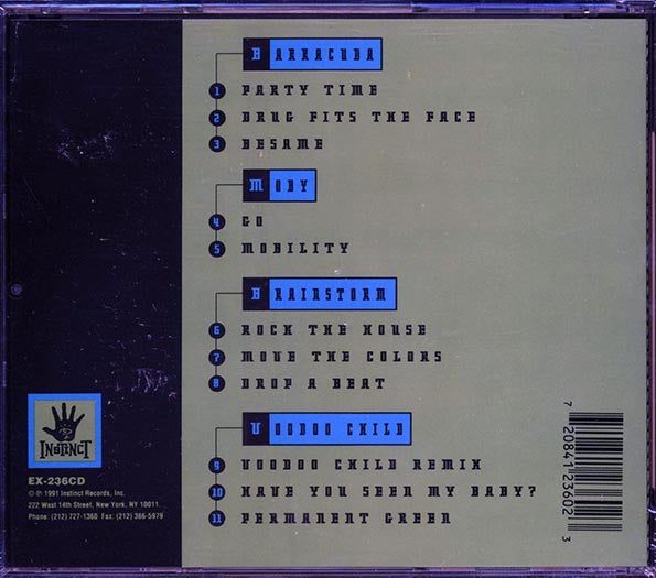 Barracuda, Moby, Brainstorm, Voodoo Child - Instinct Dance