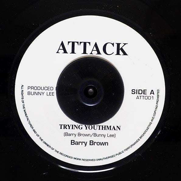 Barry Brown - Trying Youth Man  /  The Aggrovators - Version