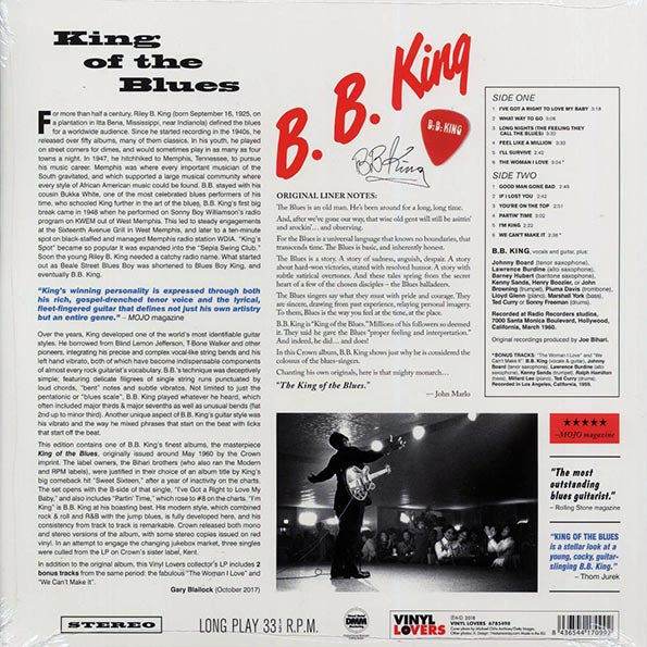 BB King - King Of The Blues (ltd. ed.) (180g)