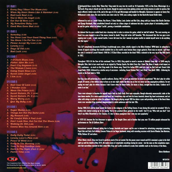 BB King - Nothin' But Bad Luck (3xLP) (colored vinyl)