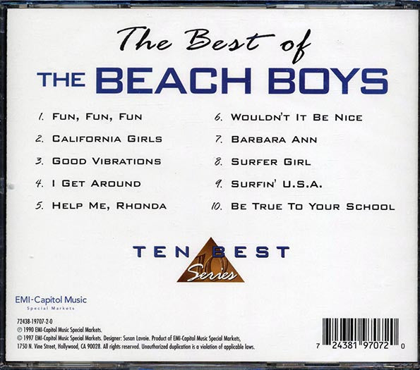 Beach Boys - The Best Of The Beach Boys