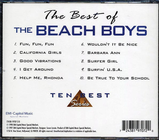 Beach Boys - The Best Of The Beach Boys