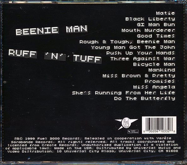 Beenie Man - Ruff N Tuff (marked/ltd stock)