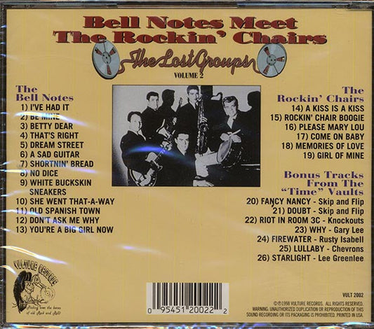 Bell Notes, The Rockin' Chairs, Skip & Flip, Etc. - The Bell Notes Meet The Rockin' Chairs: The Lost Groups Volume 2 (26 tracks)