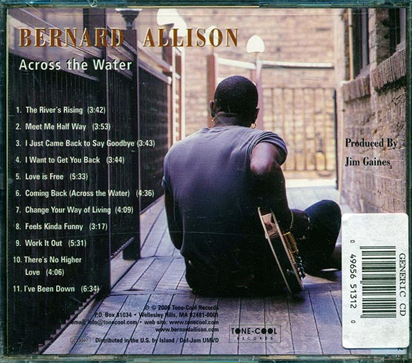 Bernard Allison - Across The Water (incl. 16-page booklet)
