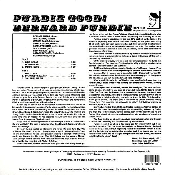 Bernard Purdie - Purdie Good