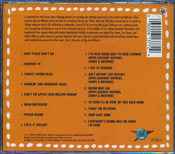 Big Joe Williams - Revisited (marked/ltd stock)