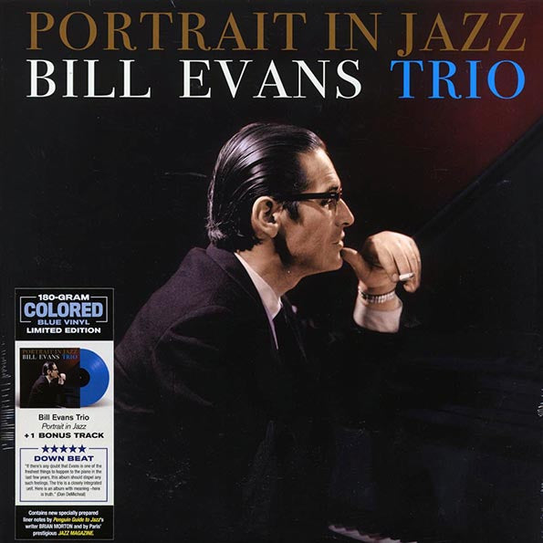 Bill Evans Trio - Portrait In Jazz (+bonus track) (ltd. ed.) (180g) (blue vinyl)