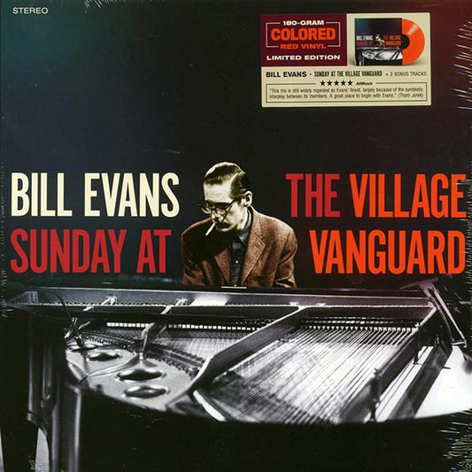 Bill Evans Trio - Sunday At The Village Vanguard (+2 bonus tracks) (ltd. ed.) (180g) (red vinyl)
