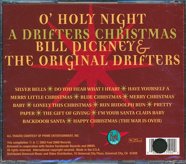 Bill Pickney & The Original Drifters - O' Holy Night: A Drifters Christmas (marked/ltd stock)