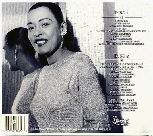 Billie Holiday - Anthology 1944-1959 (25 tracks) (ltd. ed.) (2xCD) (marked/ltd stock) (remastered) CD