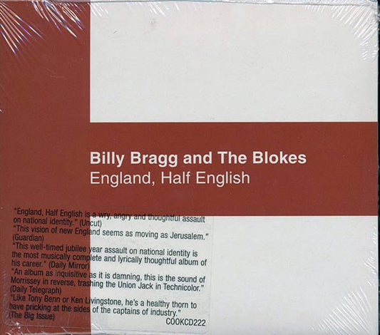 Billy Bragg & The Blokes - England, Half English