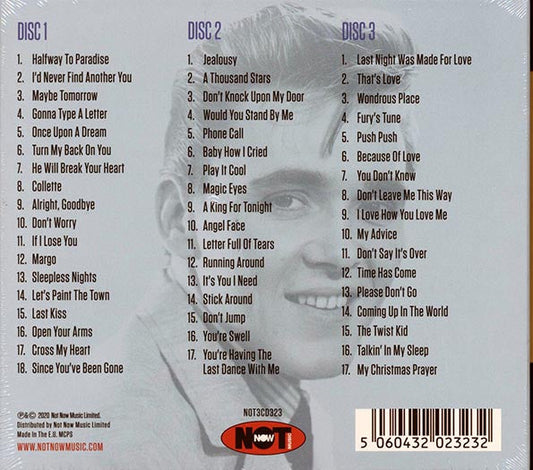 Billy Fury - The  Very Best Of Billy Fury: 52 Original Recordings (52 tracks) (3xCD) (deluxe 3-fold digipak)