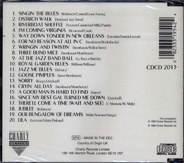 Bix Beiderbecke - Singin' The Blues (20 tracks)