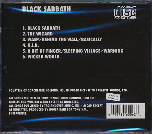 Black Sabbath - Black Sabbath