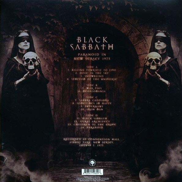 Black Sabbath - Paranoid In New Jersey 1975 (ltd. ed.) (2xLP) (red vinyl)