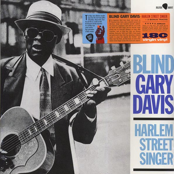 Blind Gary Davis - Harlem Street Singer (+2 bonus tracks) (ltd. ed.) (180g)