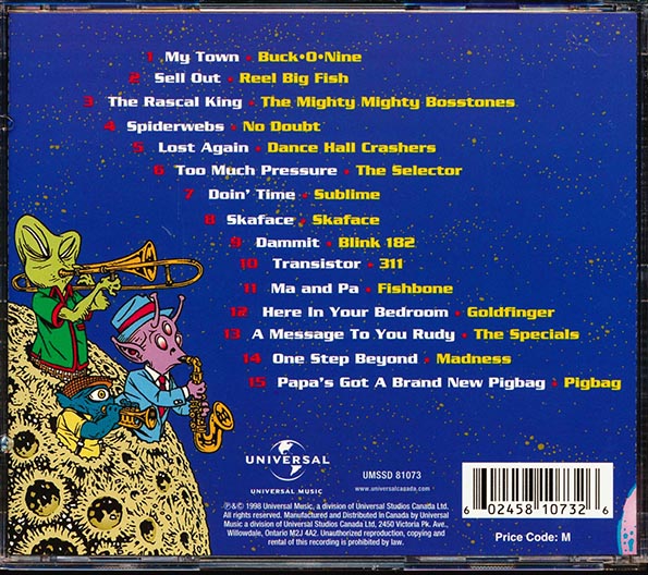 Blink-182, The Selecter, The Speicals, The Mighty Mighty Bosstones, Etc. - Ska Trax: The New Generation