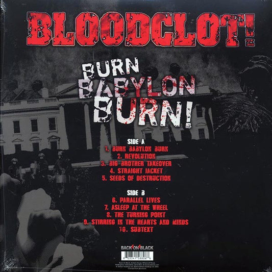 Bloodclot! - Burn Babylon Burn! (ltd. ed.) (red vinyl)
