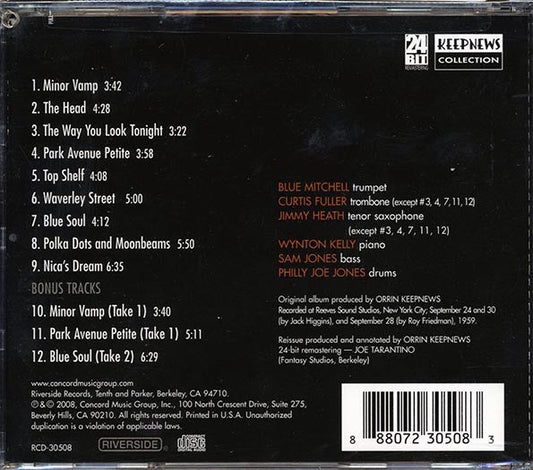 Blue Mitchell Sextet - Blue Soul (24-bit mastering) (remastered)