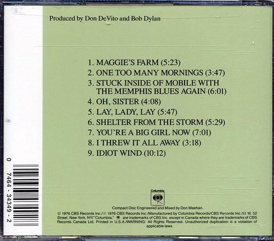 Bob Dylan - Hard Rain