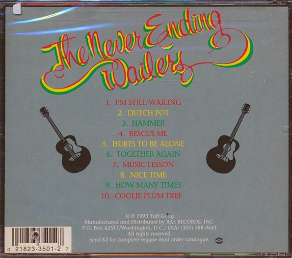 Bob Marley, Bunny Wailer, Peter Tosh, Etc. - The Never Ending Wailers (marked/ltd stock)
