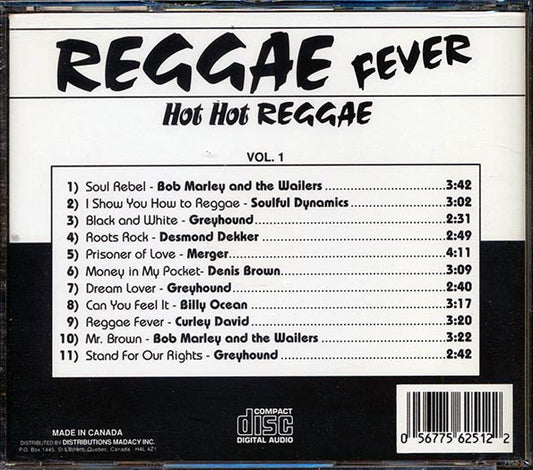 Bob Marley, Desmond Dekker, Dennis Brown, Etc. - Reggae Fever: Hot Hot Reggae