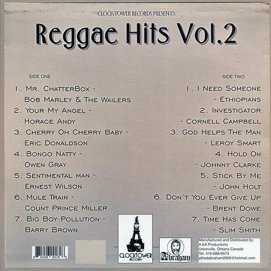 Bob Marley, Horace Andy, John Holt, The Ethiopians, Barry Brown, Etc. - Clocktower Records Presents Reggae Hits Volume 2