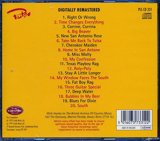 Bob Wills & His Texas Playboys - Famous Country Music Makers (20 tracks)