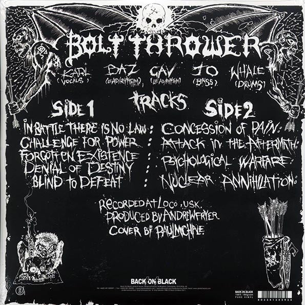 Bolt Thrower - In Battle There Is No Law!