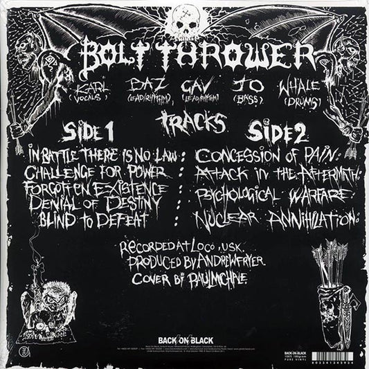 Bolt Thrower - In Battle There Is No Law!