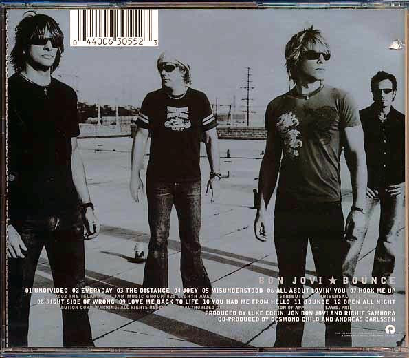 Bon Jovi - Bounce (marked/ltd stock)