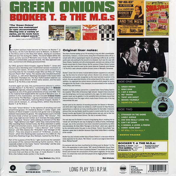 Booker T & The MG's - Green Onions (ltd. ed.) (180g)