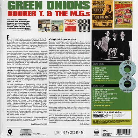 Booker T & The MG's - Green Onions (ltd. ed.) (180g)