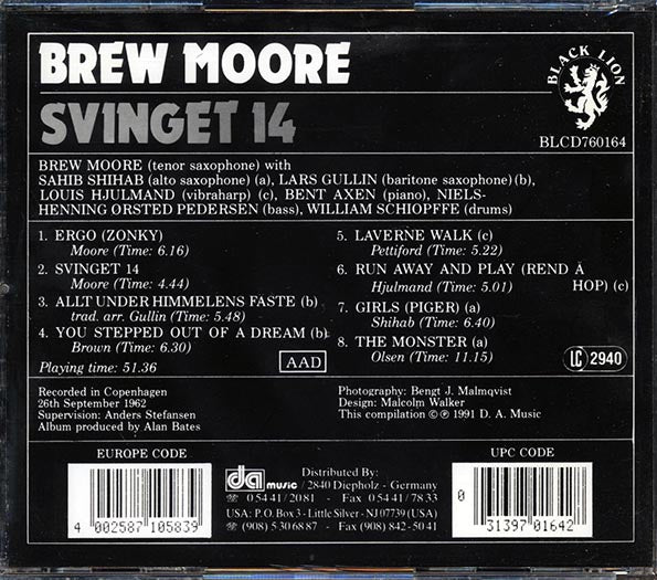 Brew Moore - Svinget 14