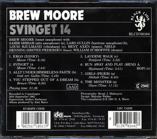 Brew Moore - Svinget 14
