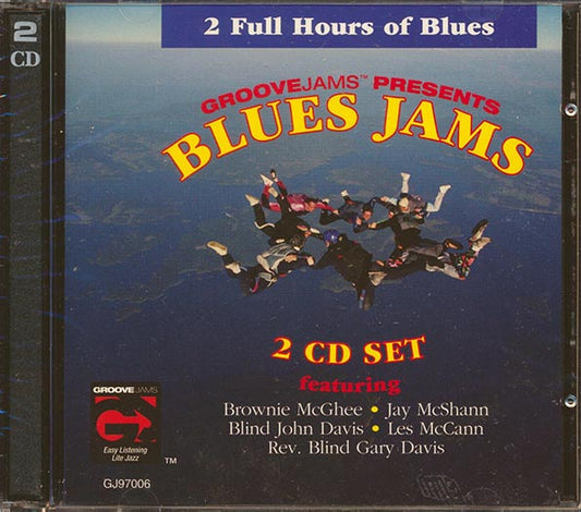 Brownie McGhee, Jay McShann, Blind John Davis, Les McCann, Rev Blind Gary Davis - Blues Jams (28 tracks) (2xCD)