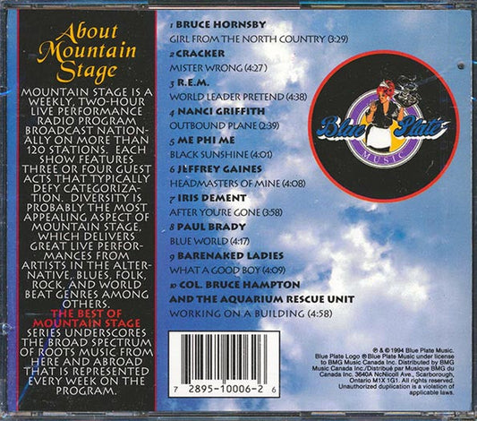 Bruce Hornsby, REM, Nanci Griffith, Etc. - Mountain Stage 6 Live Volume 6 (marked/ltd stock)