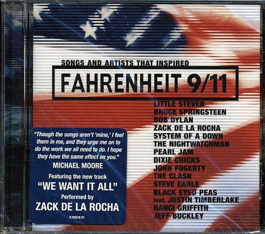 Bruce Springsteen, Bob Dylan, The Nightwatchman, Etc. - Songs And Artists That Inspired Fahrenheit 9/11 (marked/ltd stock)