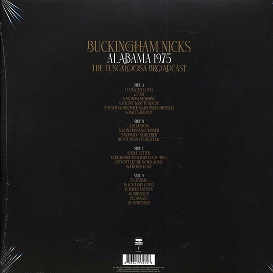 Buckingham Nicks (Stevie Nicks) - Alabama 1975: The Tuscaloosa Broadcast (2xLP)