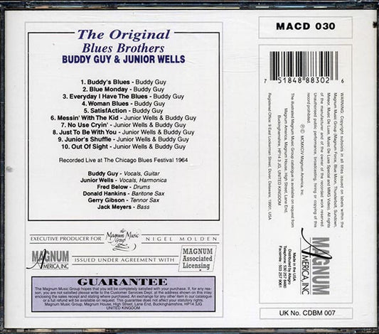 Buddy Guy, Junior Wells - The Original Blues Brothers (marked/ltd stock) CD