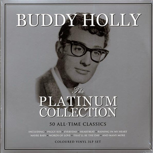 Buddy Holly - The Platinum Collection (50 tracks) (3xLP) (white vinyl)
