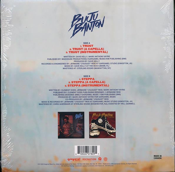Buju Banton - Trust/Steppa (RSD 2020) (ltd. ed.) (colored vinyl)