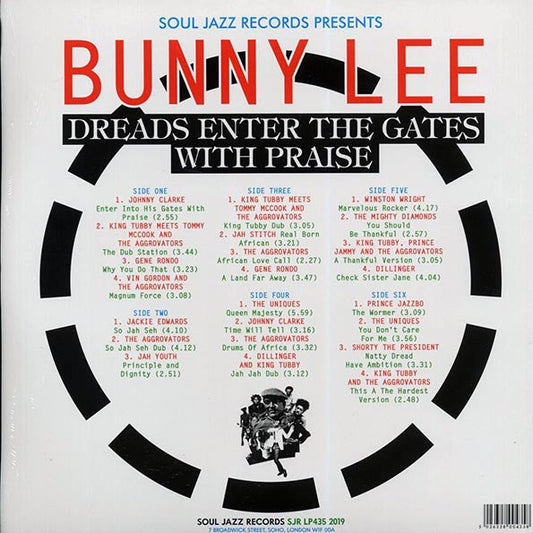 Bunny Lee, King Tubby, Johnny Clarke, Dillinger, Prince Jazzbo, The Uniques, Etc. - Dreads Enter The Gates With Praise (3xLP)