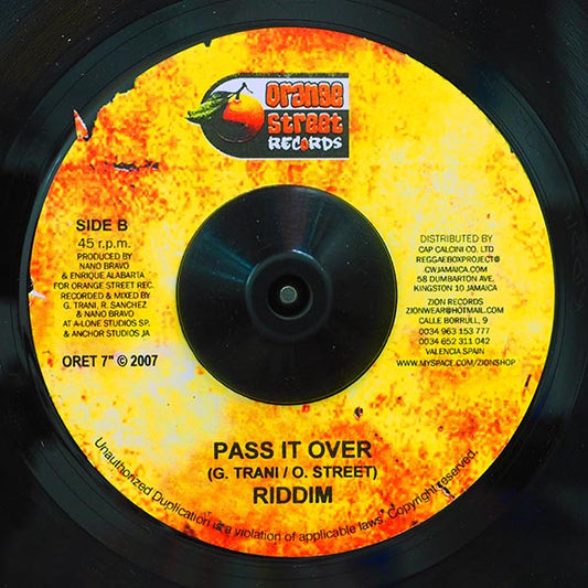 Burro Banton - Burro Di School  /  Version (rhythm: "Pass It Over")