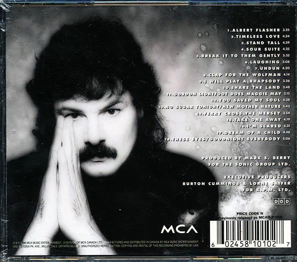 Burton Cummings - Up Close And Alone: The Voice The Songs