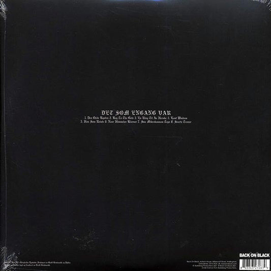 Burzum - Det Som Engang Var (ltd. ed.) (picture disc)