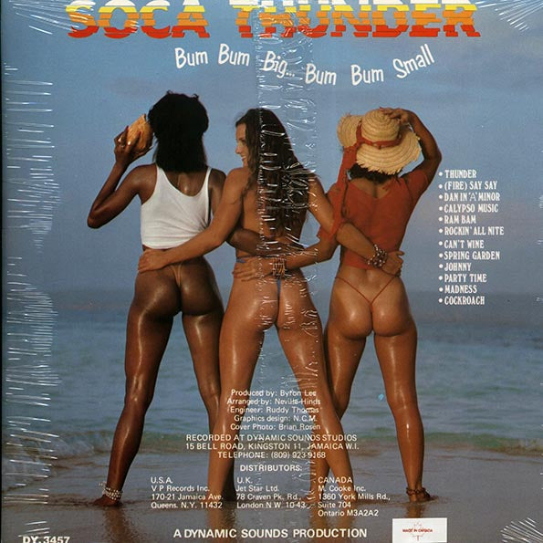 Byron Lee & The Dragonaires - Soca Thunder (orig. press)